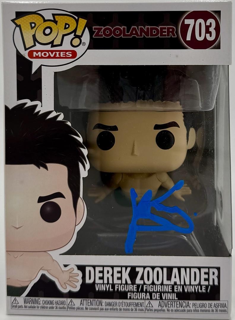 Ben Stiller Signed Funko Pop #703 "Derek Zoolander" - Beckett COA